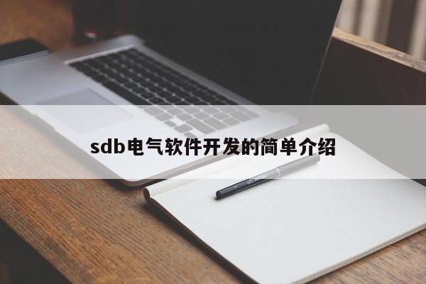 sdb电气软件开发的简单介绍