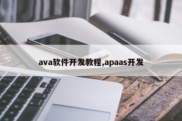 ava软件开发教程,apaas开发