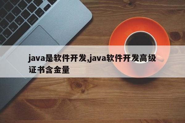 java是软件开发,java软件开发高级证书含金量